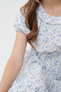 Ruffle Neck Dress